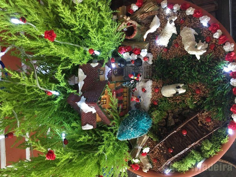 NATAL Aldeia de Natal em miniatura