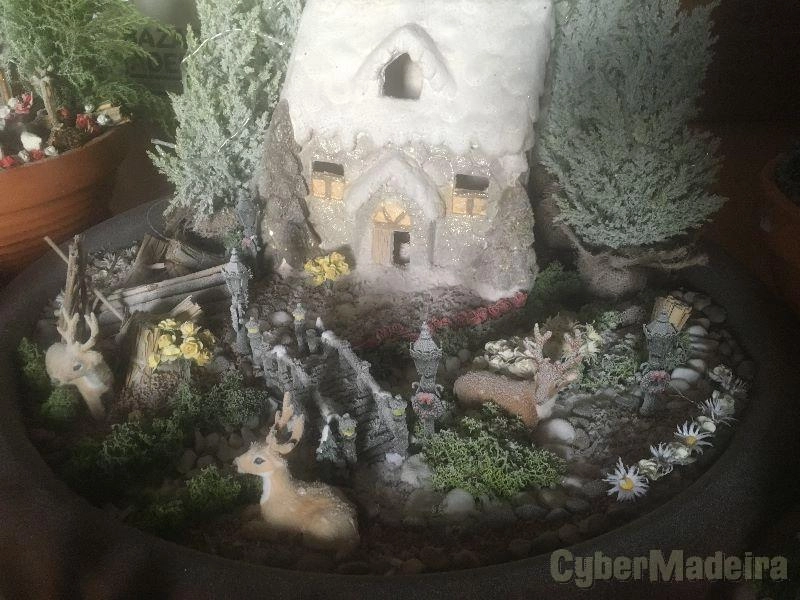 NATAL Aldeia de Natal em miniatura