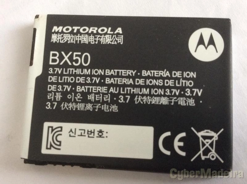 Bateria motorola BX50 SNN5807C