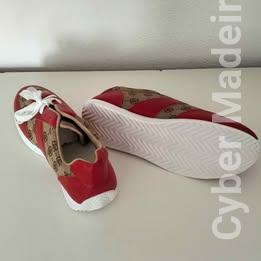 tenis vermelho/creme 40/41.NOVO.15€ 40