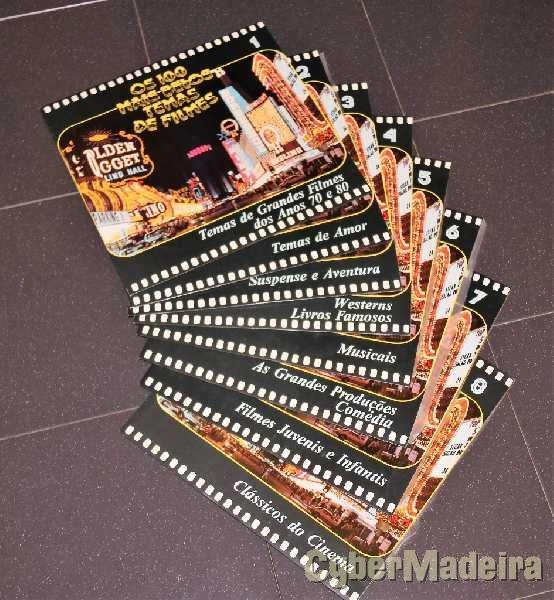 Os 100 mais Belos Temas de Filmes, em 8 discos de vinil
