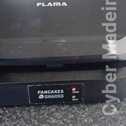 Maquina panquecas flama.