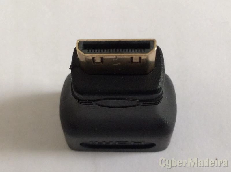 Adaptador mini hdmi tipo c macho para hdmi femea