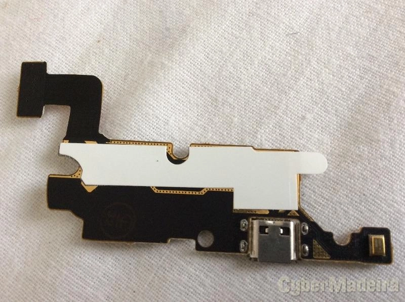 Flex com conector de carga samsung galaxy note N7000   I9220