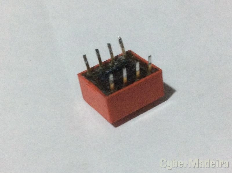DIP switch 4 posições 8 pinos