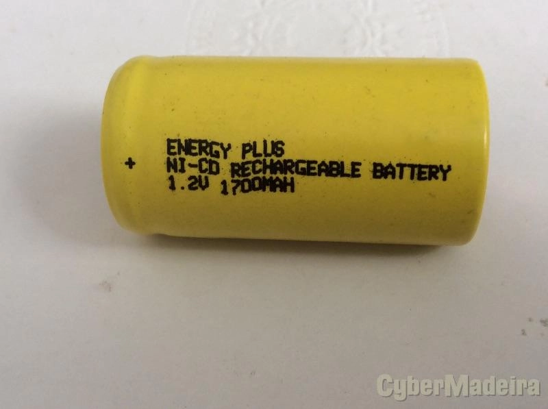 Bateria recarregável NI-CD 1.2V 1700mAh