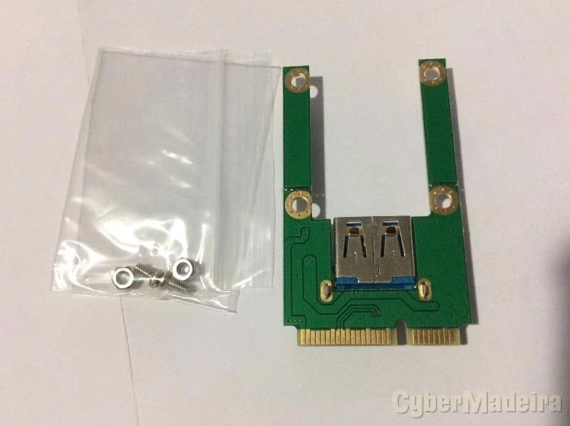 Adaptador Mini PCI expresso para USB 3.0