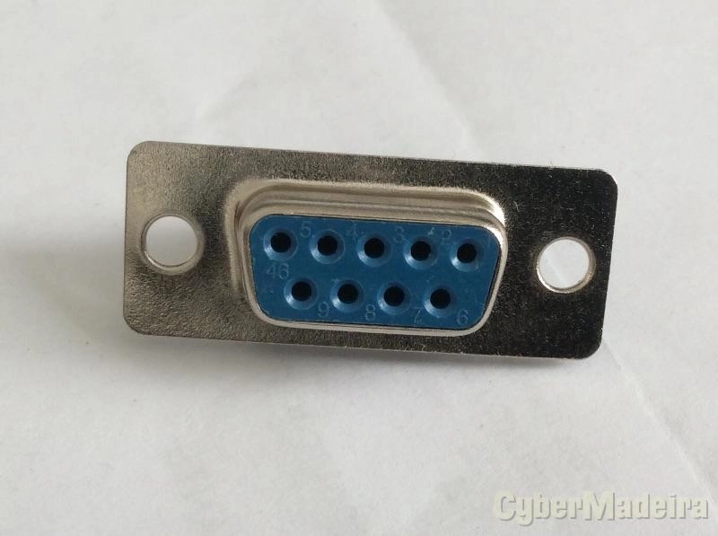 Ficha DB9 porta serial fêmea