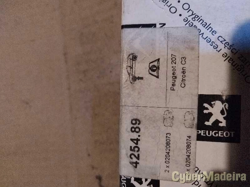Pastilhas de travão frente 207/C3