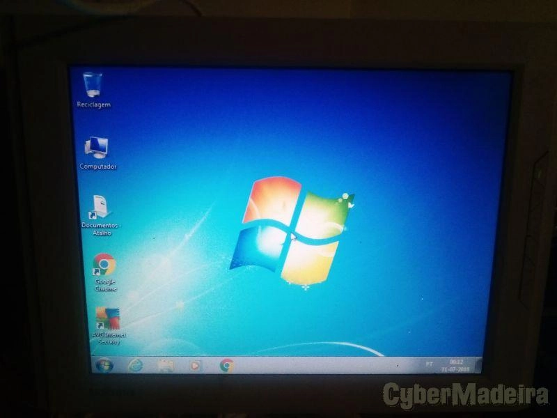 computador HP com windows 7 usado poucas vezes