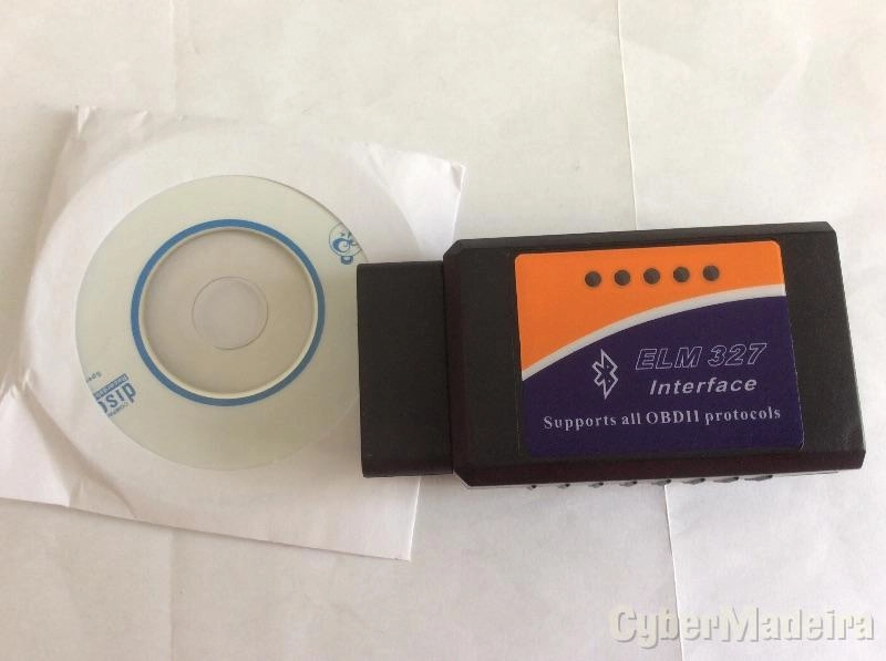 Interface de diagnóstico Bluetooth ELM327 OBD2