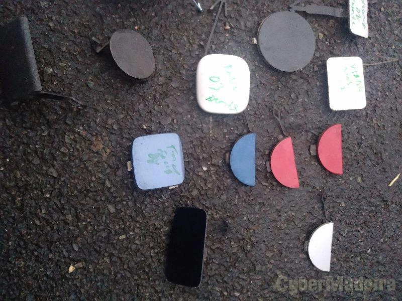 Tampas de parachoques variadas