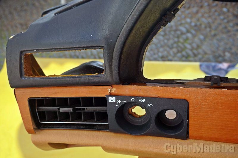 Mercedes W126 - ventiladores do ar
