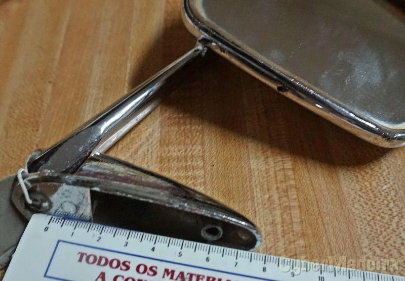 Retrovisor vintage cromado Nº 2