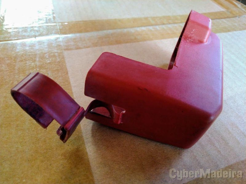 Capa Vermelha + Bateria