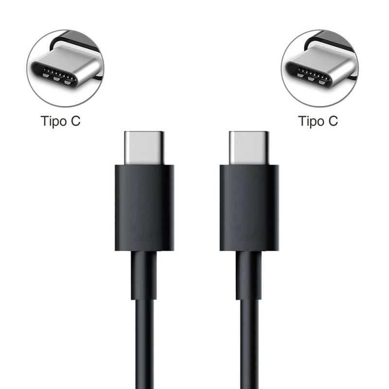 PHOENIX CABO USB TIPO C - USB TIPO C CARGA RÁPIDA 1 METRO