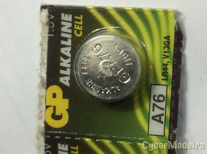 Pilha  bateria GP A76  LR44  V13GA