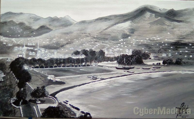 Pintura em acrílico sobre tela   outras tecnicas