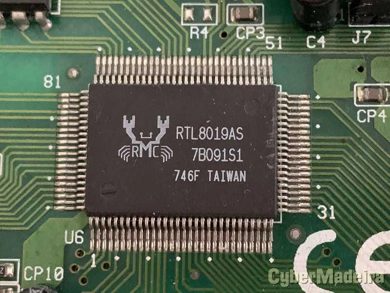 Placa Ethernet ISA RTL8019AS
