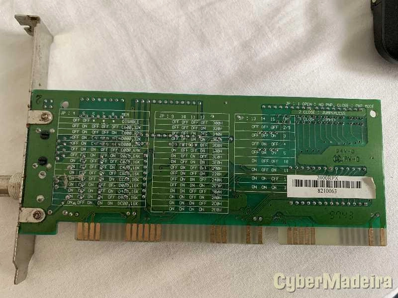 Placa Ethernet ISA RTL8019AS
