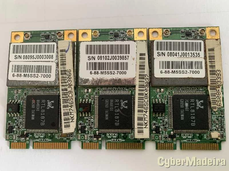 Placa mini pci wifi azurewave AW-GU702  RTL8187B
