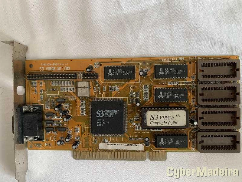 Placa vídeo S3 Virge 3D / DX