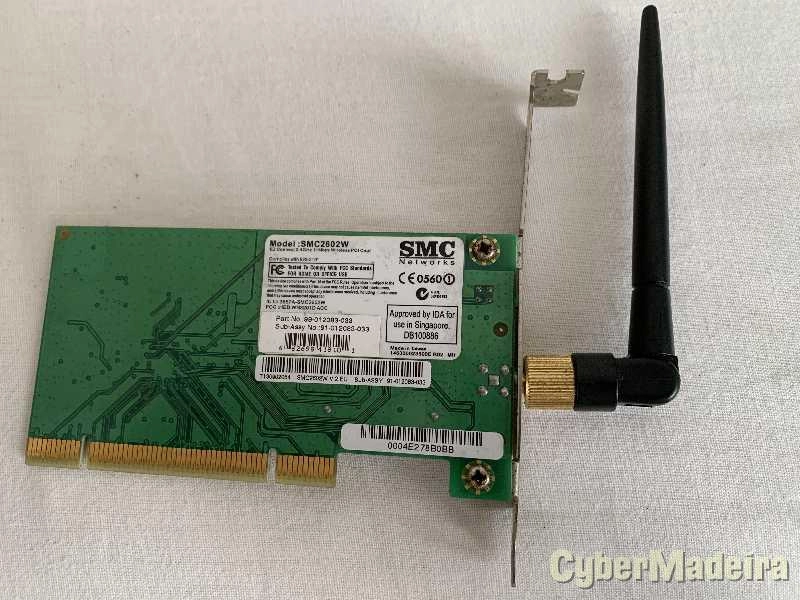 Placa wireless PCI SMC SMC2602W EZ Connect