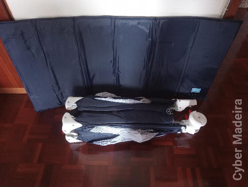 CAMA / PARQUE DE VIAGEM NAP NAP PLUS BLUE BABY - 125C x 65L x 78A