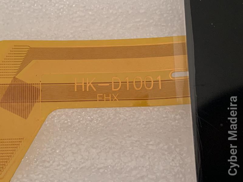 Vidro tatil / touch screen 10.1  polegadas HK-D1001  Outras