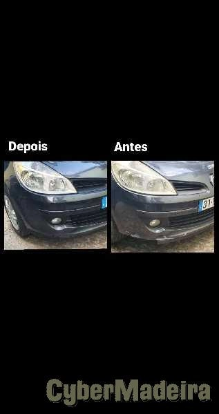 POLIMENTO DE ÓPTICAS/FARÓIS AUTOMÓVEIS 