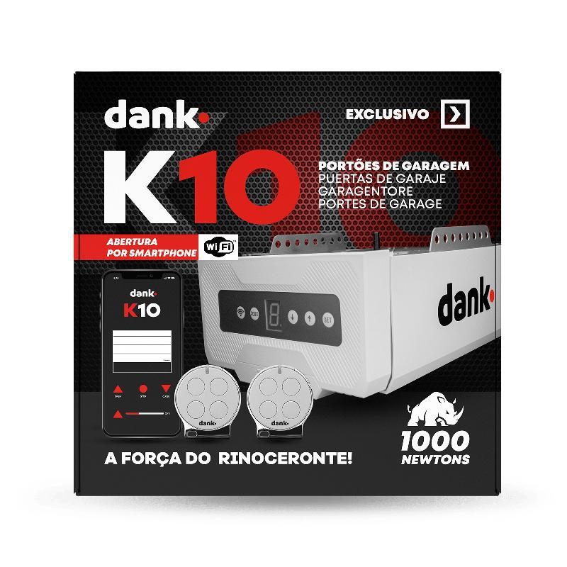 Kit Dank K10 | Automatismo para Portões de Garagem NOVO