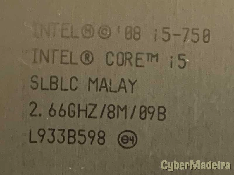 Processador Intel i5-750 2.66Ghz 8Mb