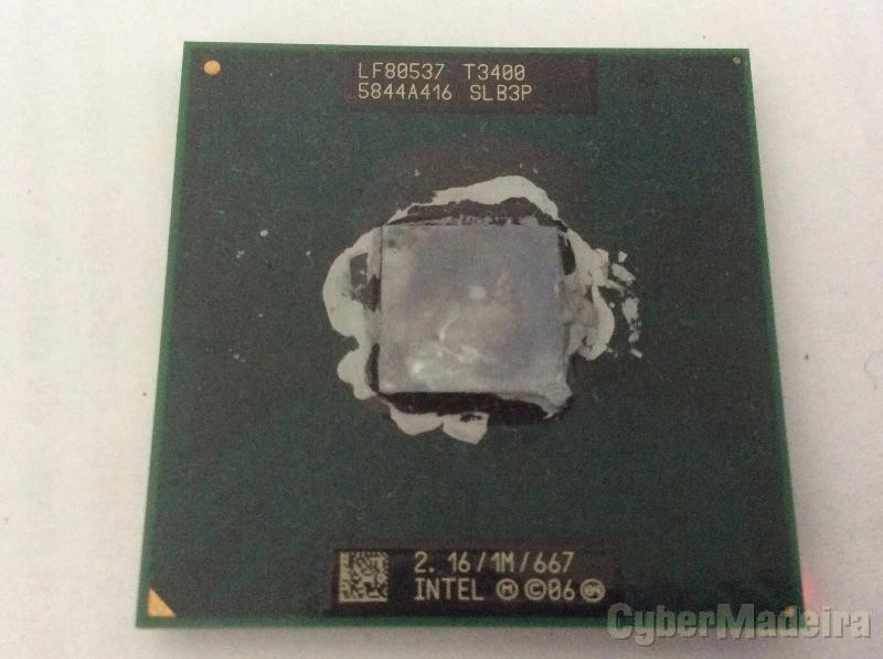 Processador intel T3400 2.16   1M   667