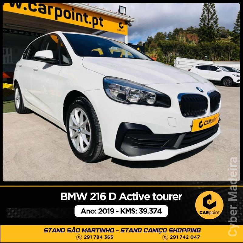 BMW Serie 2 216 D Active tourer : 1.5cc 116cv Gasóleo 