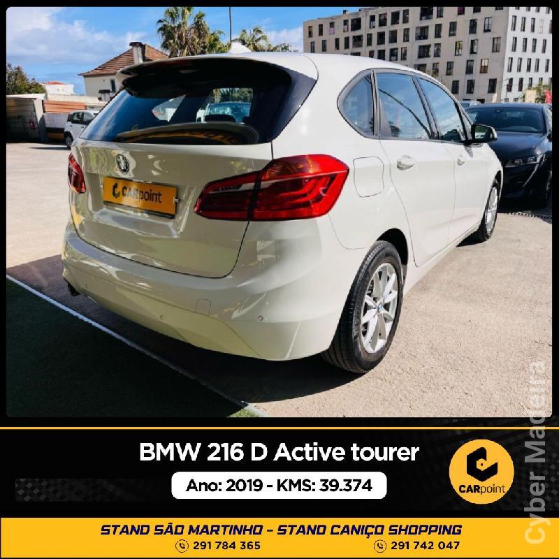BMW Serie 2 216 D Active tourer : 1.5cc 116cv Gasóleo 