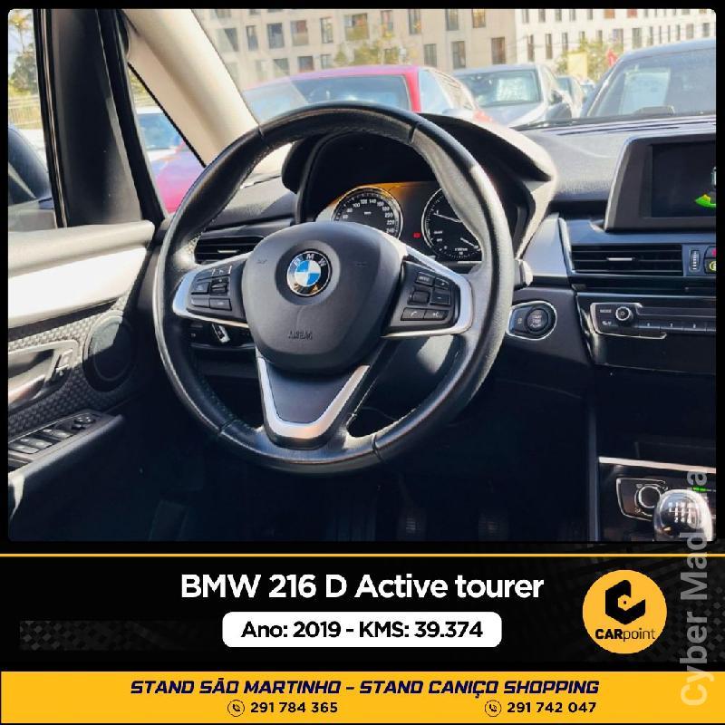 BMW Serie 2 216 D Active tourer : 1.5cc 116cv Gasóleo 