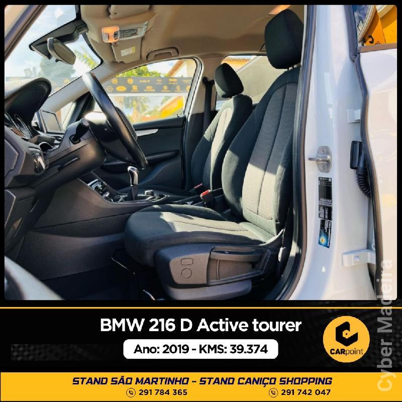 BMW Serie 2 216 D Active tourer : 1.5cc 116cv Gasóleo 