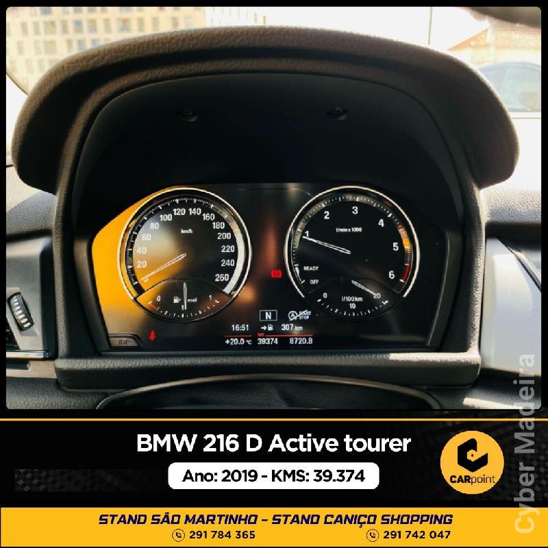 BMW Serie 2 216 D Active tourer : 1.5cc 116cv Gasóleo 