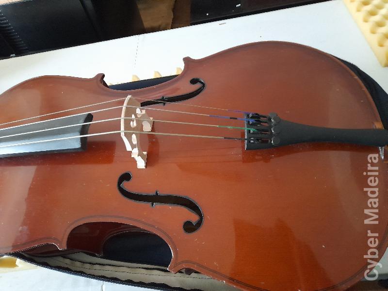 violoncelo 95 cm ensamblado por luthier frances no porto