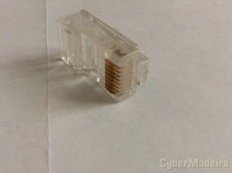 Ficha RJ45 RJ-45 8P8C para cravar