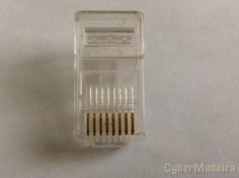 Ficha RJ45 RJ-45 8P8C para cravar
