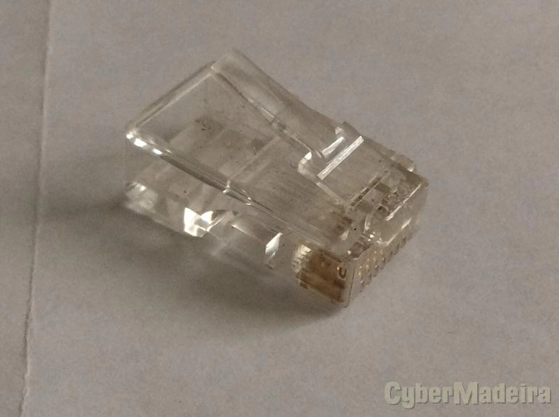 Ficha RJ45 RJ-45 8P8C para cravar