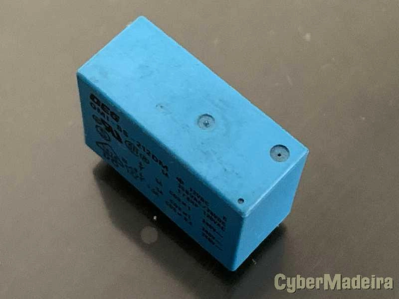 Relê DEG OMI-SS-212DM 12V 5A