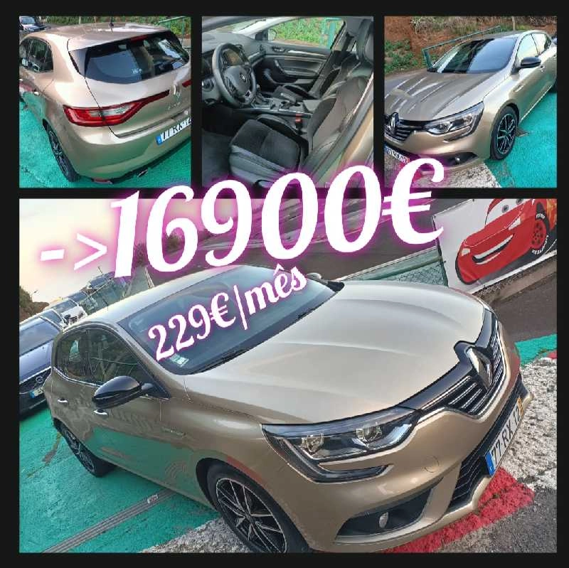 RENAULT MEGANE 1.5dci 110cv exclusive Gasóleo