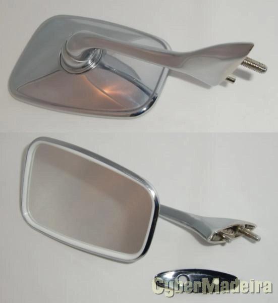 Retrovisor vintage cromado Nº 3