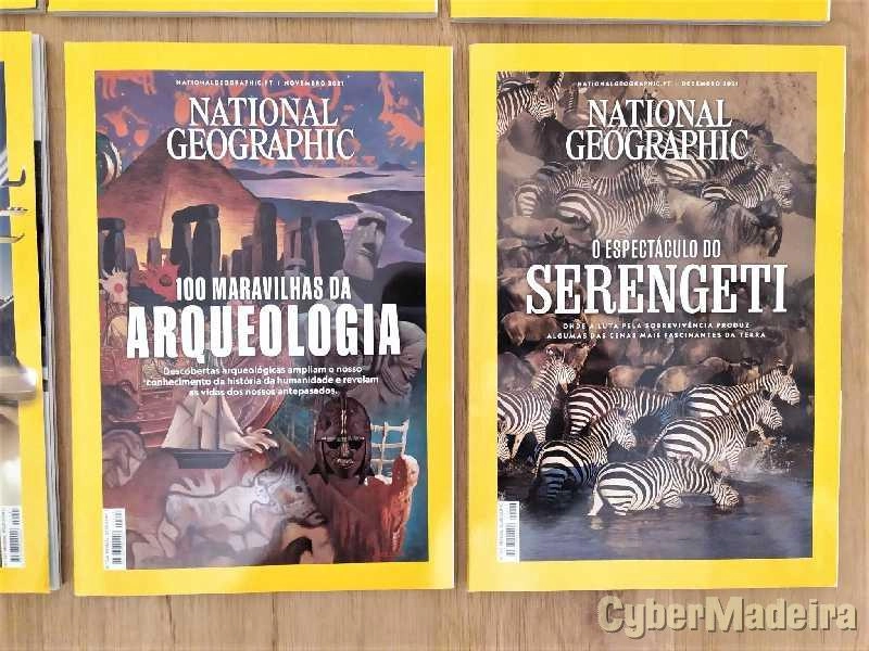 Revistas National Geographic ano 2021