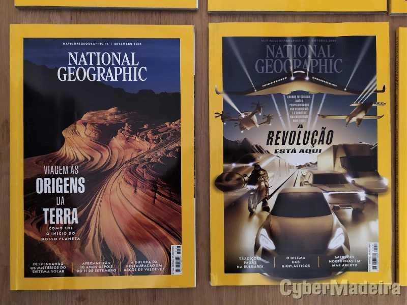 Revistas National Geographic ano 2021