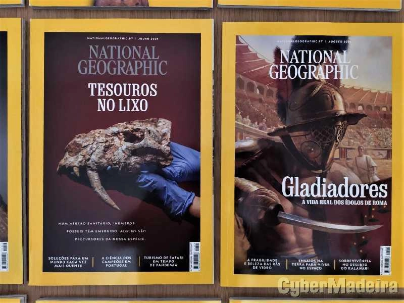 Revistas National Geographic ano 2021
