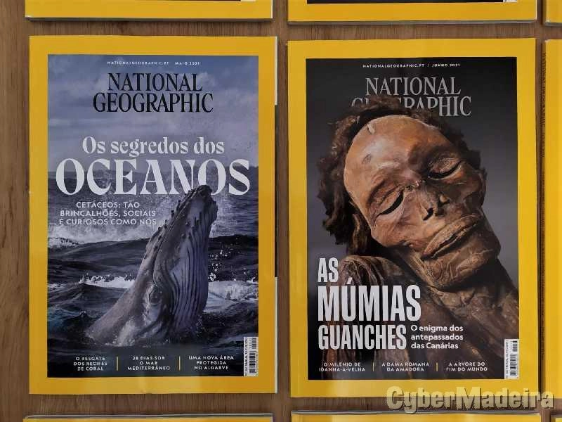 Revistas National Geographic ano 2021