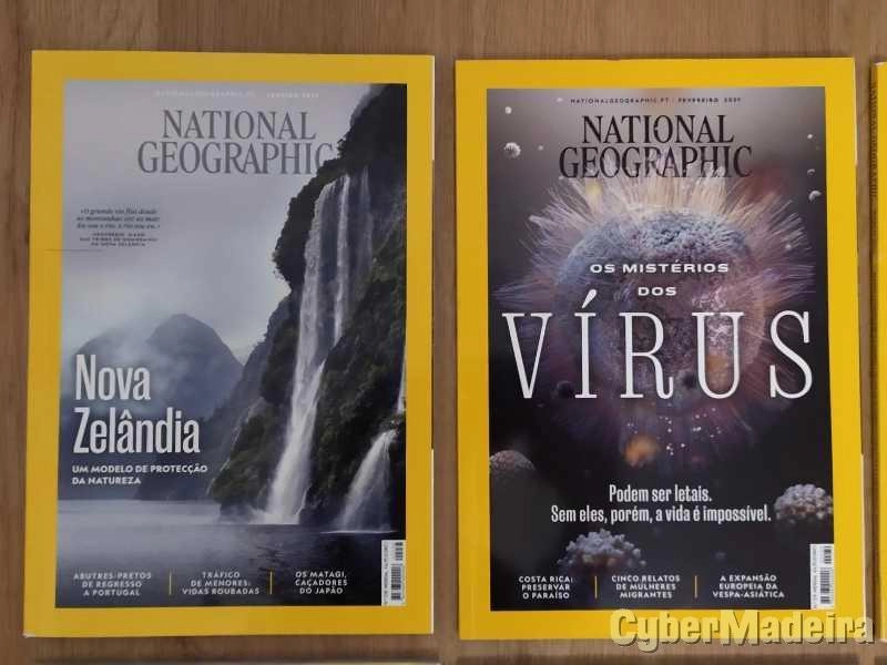 Revistas National Geographic ano 2021